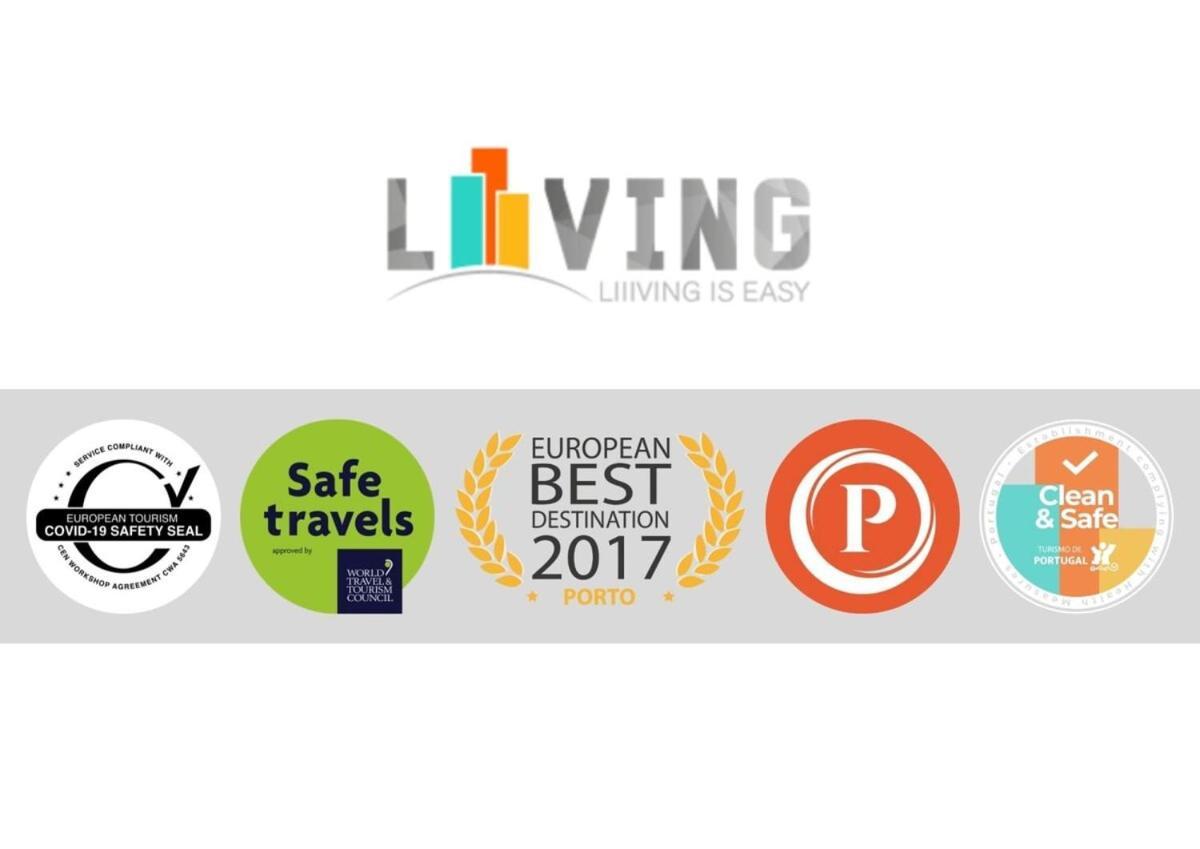 Liiiving In Porto - Cedofeita Charming Apartment Luaran gambar